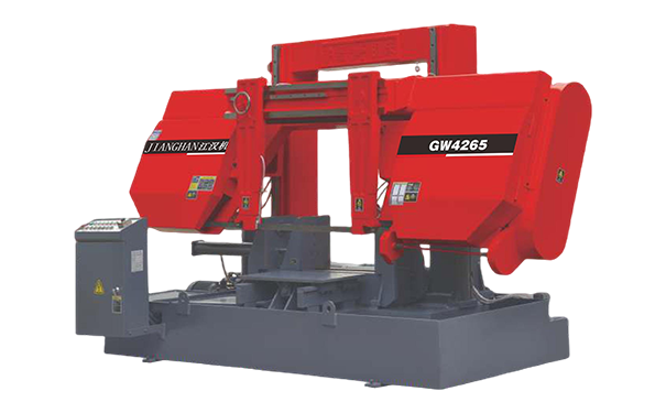 什邡GW4265双柱龙门卧式带锯床