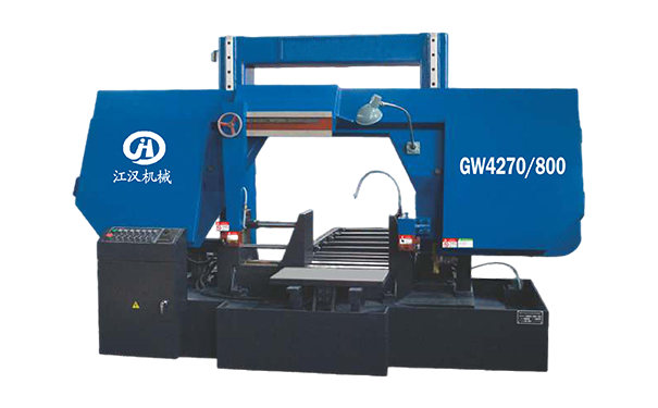 什邡GW4270/800双柱龙门卧式带锯床
